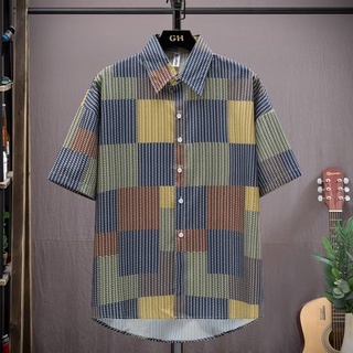 เสื้อคาร์ดิแกนแขนสั้น พิมพ์ลายดอกไม้ ทรงหลวม ขนาดใหญ่ สไตล์ฮาวาย เหมาะกับเดินชายหาด แฟชั่นเรโทร สําหรับผู้ชาย และผู้หญิง