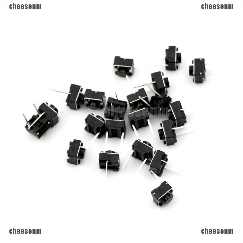 cheesenm-ปุ่มกดสวิตช์-2-pin-dip-6x6-x-20-ชิ้น