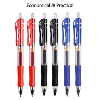 สินค้า ปากกาหมึกเจลสีด ํา / แดง / น้ําเงินขนาด 0 . 5 มม .