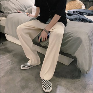 ภาพขนาดย่อของภาพหน้าปกสินค้ากางเกงลำลองผู้ชาย สไตล์เกาหลี กางเกงสแลค ผ้าใส่สบาย จากร้าน adipongm1901 บน Shopee ภาพที่ 2