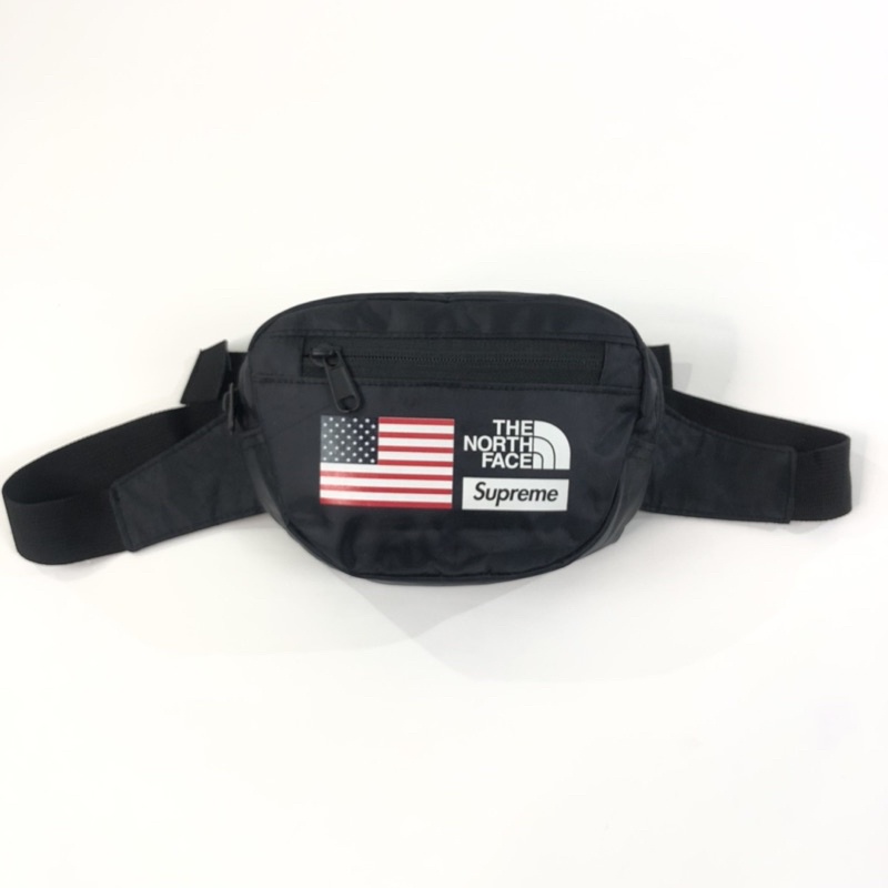 The north face cheap x supreme waist bag