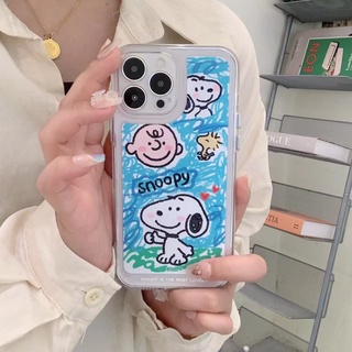 ✨ส่งเชือกเส้นเล็ก✨เคสไอโฟน14 Pro Max 13 12 11 เคส for iPhone 14พลัส การ์ตูน พกง่ายๆ การป้องกันการตก Case