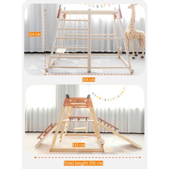 jungle-gym-bear-for-baby-toddler-ปีนป่าย-สไลเดอร์