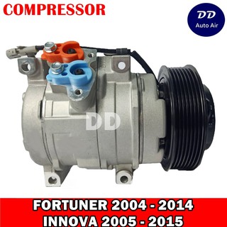 COMPRESSOR คอมแอร์ TOYOTA FORTUNER Diesel คอมเพลสเซอร์แอร์รถยนต์