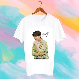 เสื้อยืดดารา Fanmade แฟนเมด คำพูด แฟนคลับ ศิลปินเกาหลี Kim Seon Ho คิมซอนโฮ KIMH24