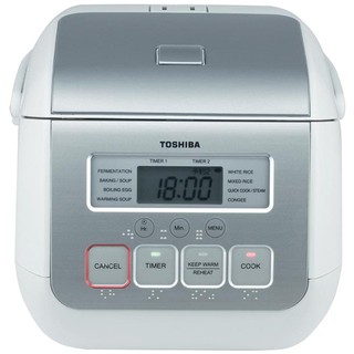 หม้อหุงข้าวดิจิตอล TOSHIBA RC-5MS (WT) A 0.5 ลิตร หม้อหุงข้าวดิจิตอล TOSHIBA RC-5MS (WT) A 0.5ลิตร ขนาด 0.5 ลิตร เหมาะสำ