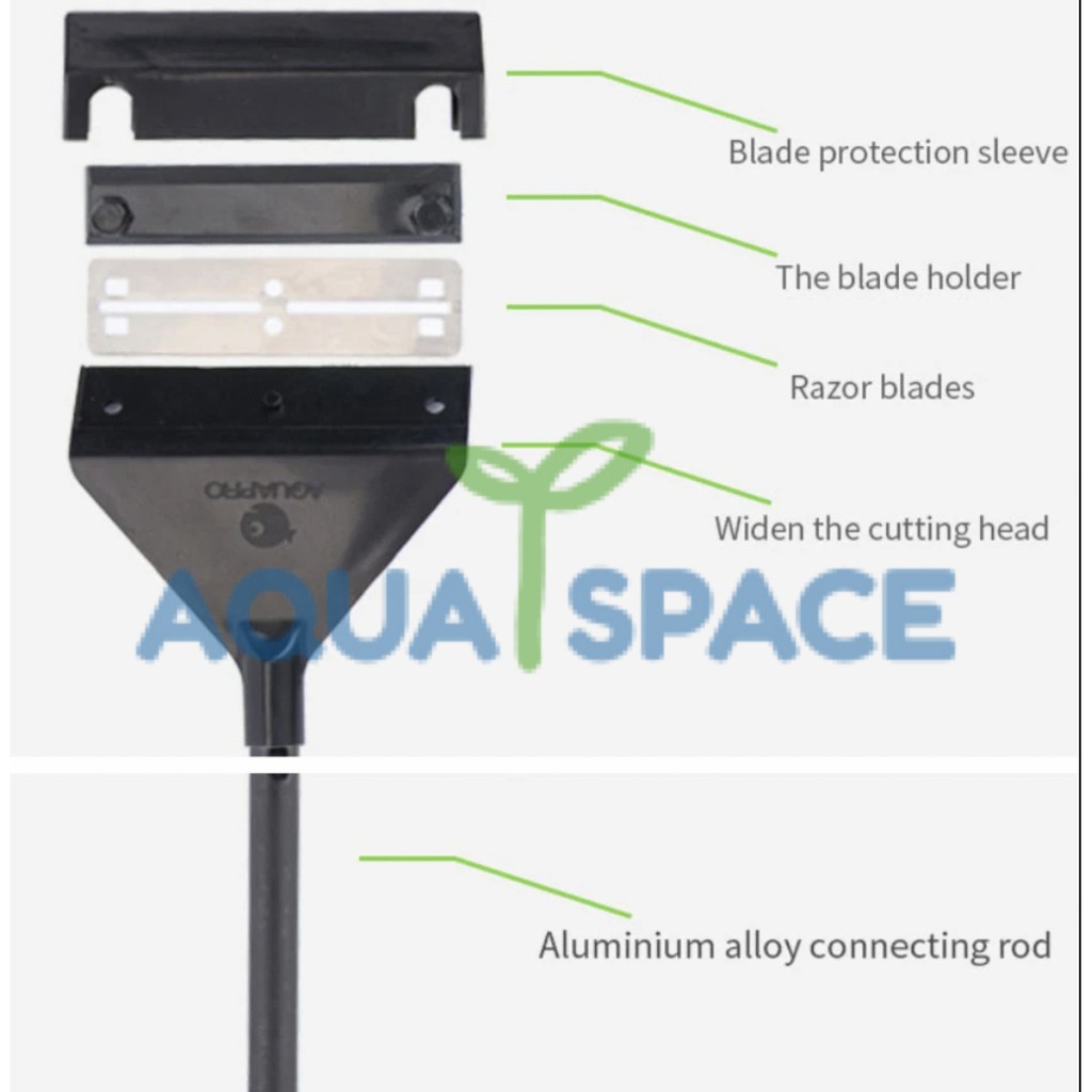 aqua-pro-alage-scraper-ไม้ชูดตะไคร่-ขัดตะไคร่-ขัด-ตะไคร่-ตู้ปลา-ตะไคร่ตู้ปลา-ตู้ไม้น้ำ-aquapro-ไม้ขัดตะไคร่-ขูดตะไคร่