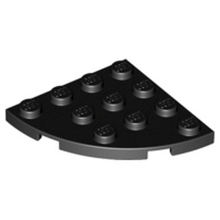 Lego part (ชิ้นส่วนเลโก้) No.30565 Plate, Round Corner 4 x 4