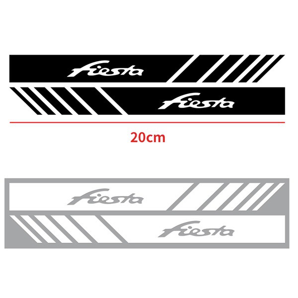 สติกเกอร์-ติดกระจกมองหลัง-สำหรับรถยนต์ฟอร์ดเฟียสต้า-3-ชิ้น