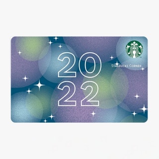 ภาพขนาดย่อของภาพหน้าปกสินค้าบัตร Starbucks ลาย New Year 2022 / บัตร Starbucks (บัตรของขวัญ / บัตรใช้แทนเงินสด) จากร้าน johnnystb บน Shopee