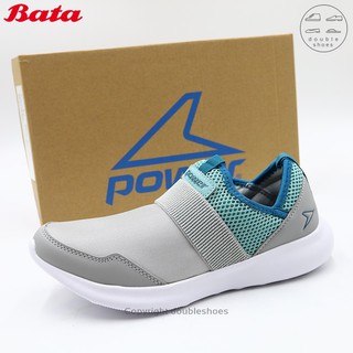 Bata Power รองเท้าออกกำลังกายผู้หญิง สลิปออน รุ่น 538-2527 สีเทา ไซส์ 36-41 (3-8)