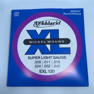 สายกีตาร์ไฟฟ้า D’addario