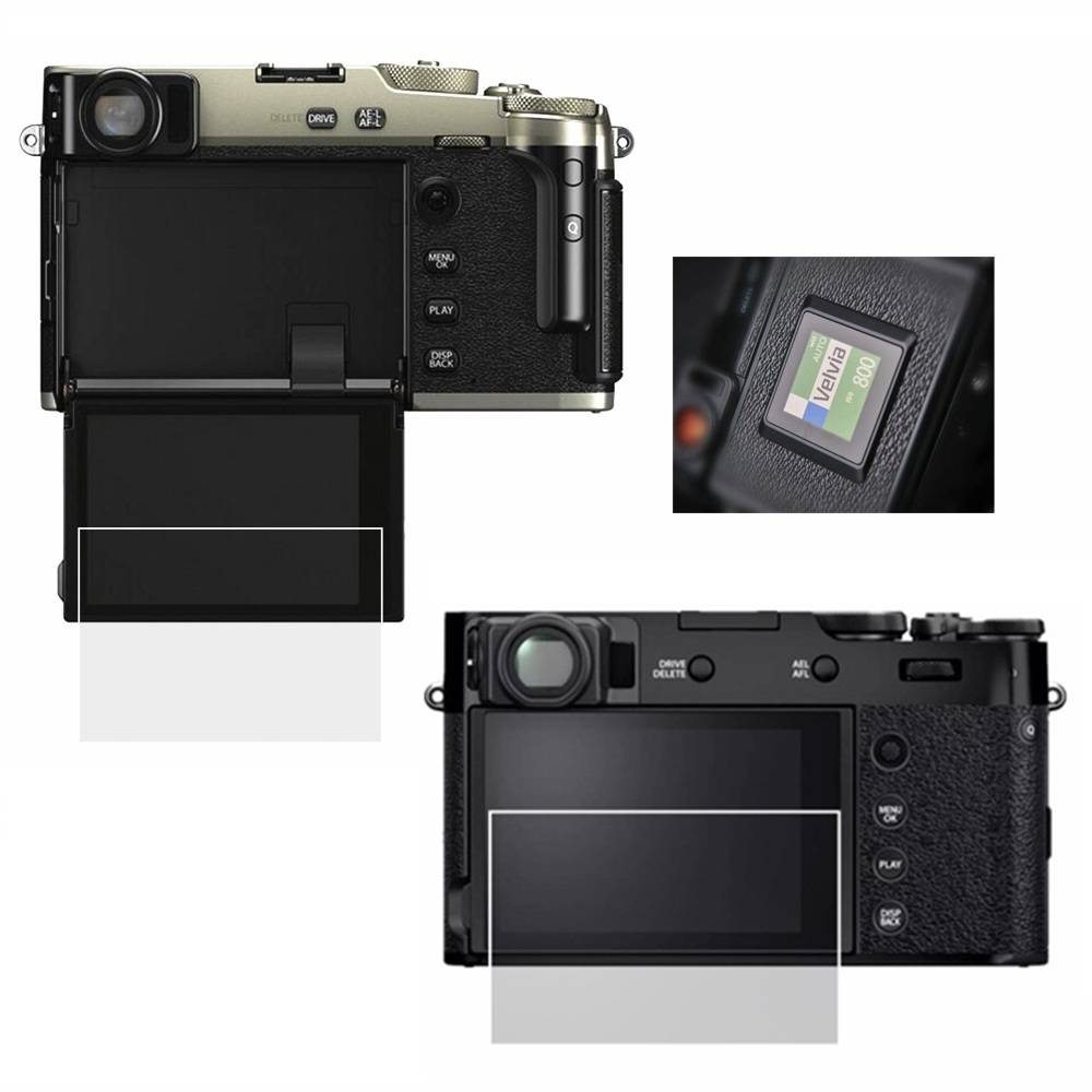 ราคาและรีวิวกระจกนิรภัยกันรอยหน้าจอ LCD มีกาวในตัว สําหรับ Fuji X-pro3 XPRO3 X100V XT5