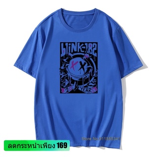 เสื้อยืดโอเวอร์ไซส์เสื้อยืด ผ้าฝ้าย พิมพ์ลายกราฟฟิติ Blink 182 สีขาว สไตล์พังก์ สําหรับผู้ชายS-3XL