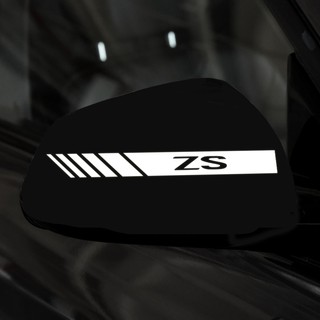 MG ZS สติ๊กเกอร์สะท้อนแสง 2 ชิ้น (1 คู่) กระจกมองหลังรถยนต์(MG-01-HSJ)