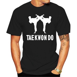 ขายดี เสื้อยืดลําลอง ผ้าฝ้าย แขนสั้น คอกลม พิมพ์ลาย Tae Kwon Do Taekwondo สไตล์เกาหลี สําหรับผู้ชาย