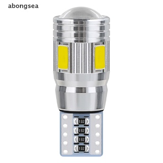 Abongsea T10 W5W ไฟสัญญาณ LED ไม่มีข้อผิดพลาด แคนบัส อัตโนมัติ ลิ่มด้านข้าง ไฟถอยหลัง