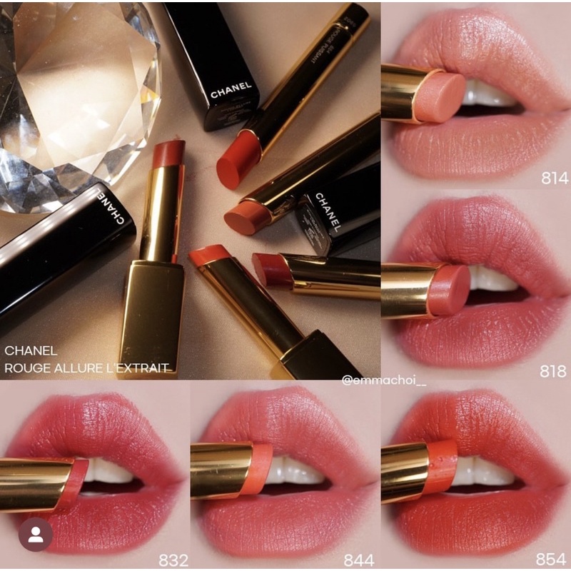พร้อมส่ง-CHANEL Rouge Allure L'extrait Hight Intensity ฉลากไทย