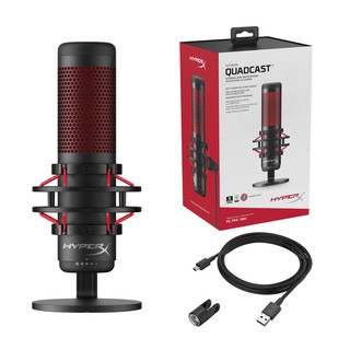 (ไมโครโฟน) HyperX QuadCast - Microphone สินค้าประกัน 2 ปี