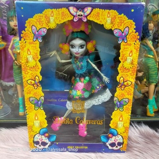 Monster high Skelita Calaveras มอนสเตอร์ไฮ งานกล่อง ของแท้ น้องกระดูก