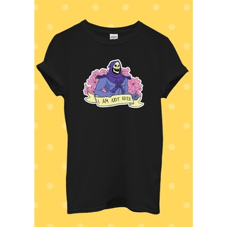 เสื้อยืดโอเวอร์ไซส์เสื้อยืด ลาย I Am Not Nice Skeletor He-Man สําหรับผู้ชาย 2170S-3XL