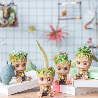 กระถางต้นไม้ รูป Guardians of The Galaxy Baby Groot สำหรับตกแต่งบ้าน