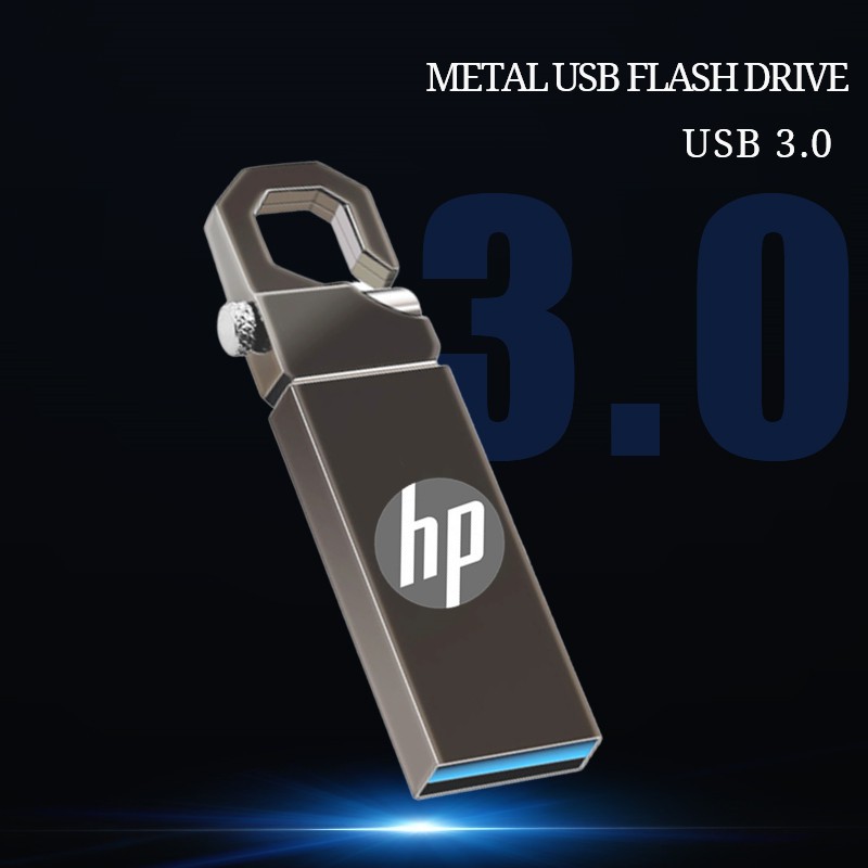 ภาพสินค้าแฟลชไดรฟ์ USB 3.0 HP 2tb128gb 64GB 32GB 16GB 8GB ความเร็วสูง กันน้ํา จากร้าน beiledee.th บน Shopee ภาพที่ 6