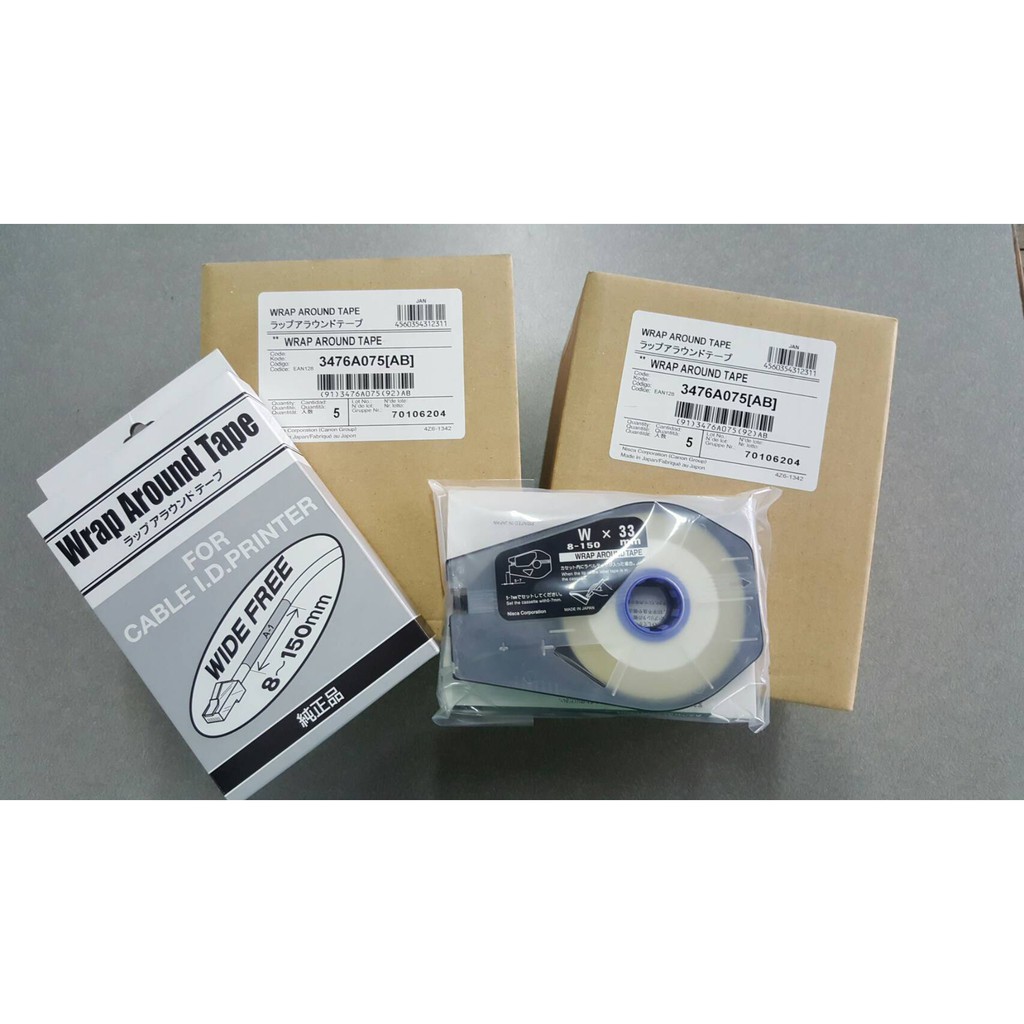 Wrap Around Tape 33mm. ใช้กับ เครื่องพิมพ์ CANON รุ่น MK1100 MK2100 ...
