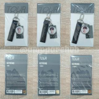 [พร้อมส่ง] พวงกุญแจ Key Ring BTS Map Of The Soul Tour Merch บังทัน