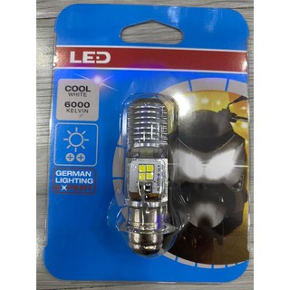 หลอดไฟหน้า LED หลอดไฟหน้ามอไซค์ T19 H2 2จุด 150บาท