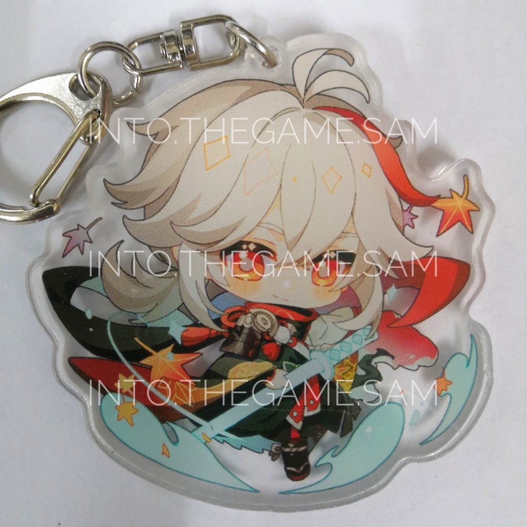 พร้อมส่ง-พวงกุญแจเล็ก-genshin-impact-keychain-ตัวละครเมืองไฟฟ้า-inazuma-สินค้าfanmade
