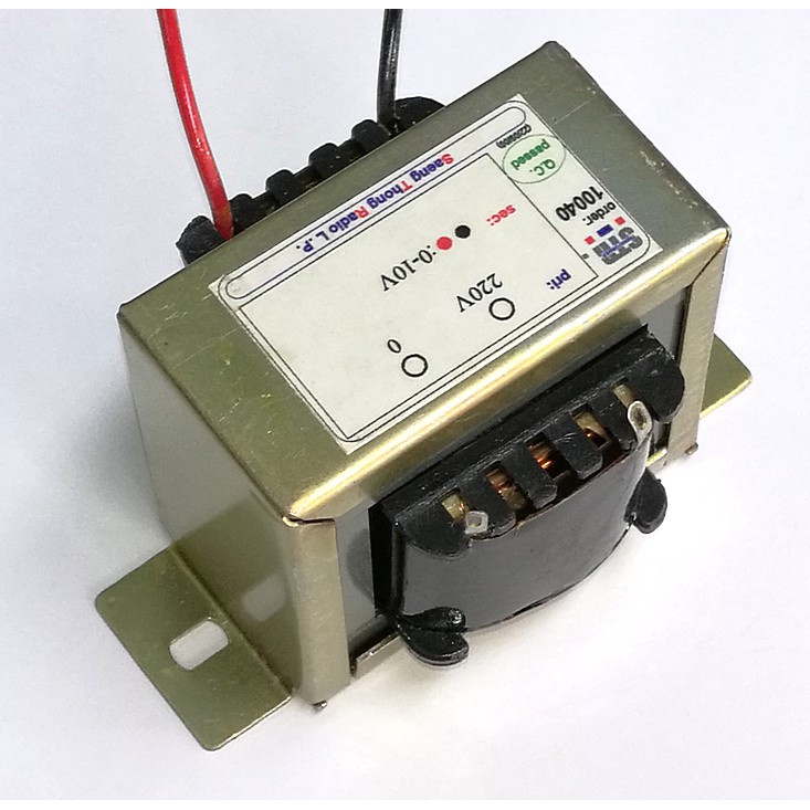 หม้อแปลง-ac220v-ac10v-1a-transformer-แปลง-220vac-เป็น-10vac-1-amp