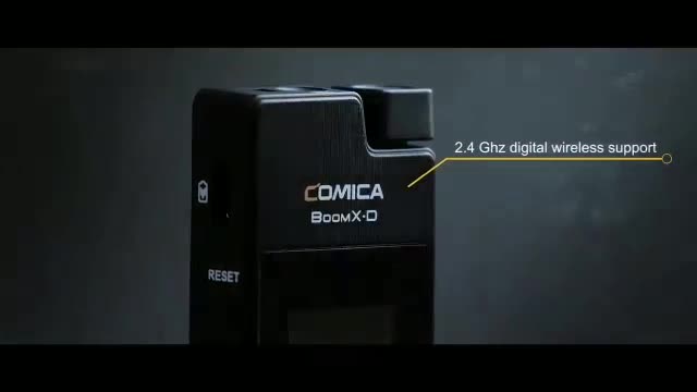 comica-boomx-d-เสียงหูฟังเสียงได้-lcdแสดงผล-ใช้งานได้แบบกล้องและแบบมือถือ-boomx-d