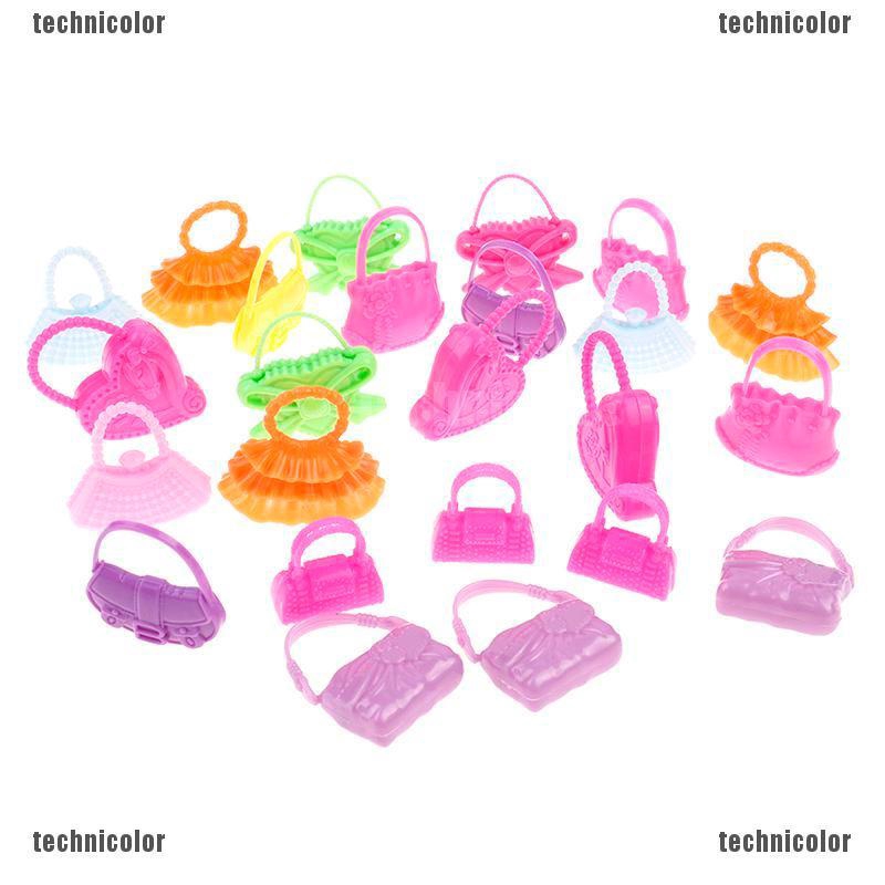 ภาพหน้าปกสินค้าTCTH ถุงกระเป๋าใส่ของเล่นสำหรับตุ๊กตา 8 ชิ้น จากร้าน technicolor.th บน Shopee