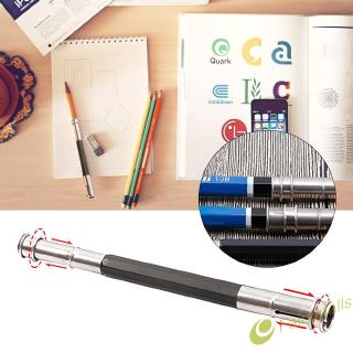 ▷Fa◁Adjustable Dual Head Pencil Extender Holder Sketch School Art Write Tool♥
