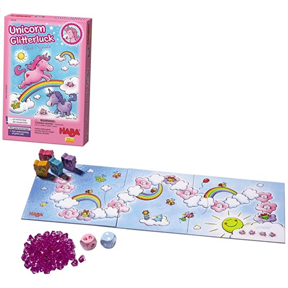 unicorn-glitterluck-cloud-crystal-by-haba-boardgame-ของแท้พร้อมส่ง