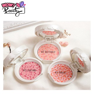 ***สินค้าไม่มีกล่องนะคะ Bisous Bisous บลัชเชอร์เนื้อฝุ่น Rainbow Cluster Blusher