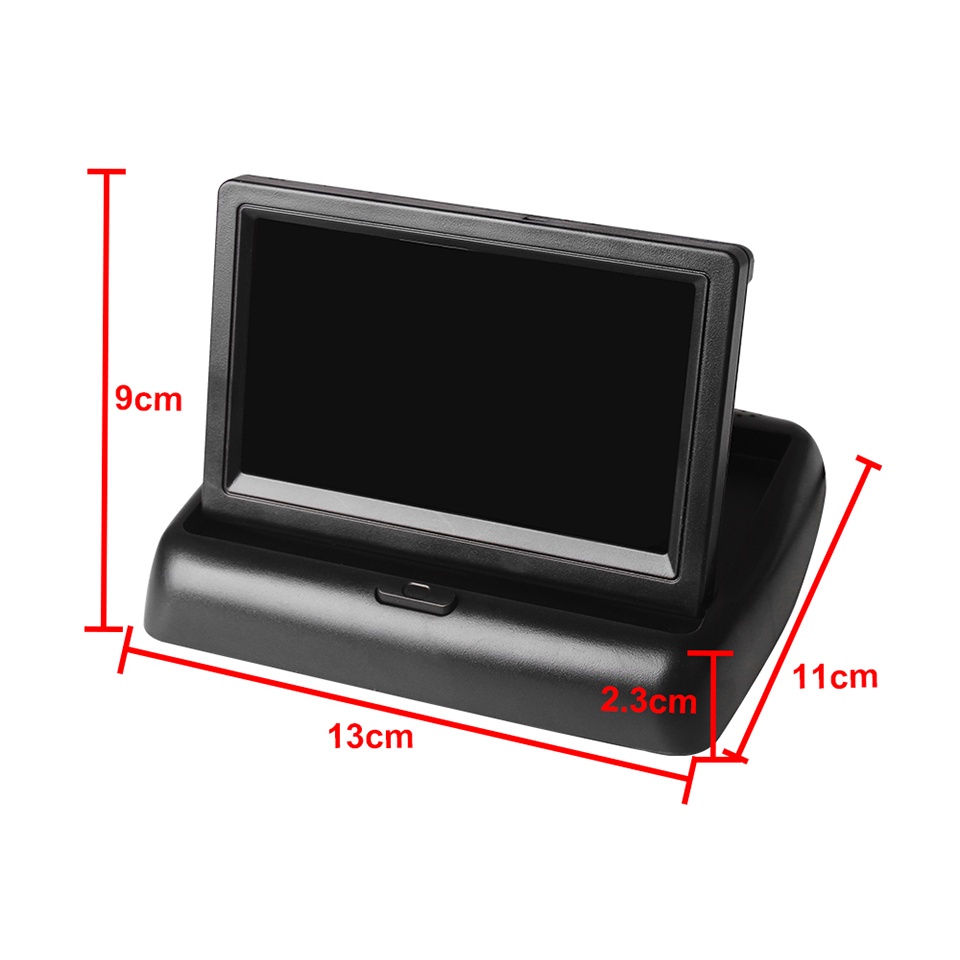 มอนิเตอร์ติดรถยนต์-จอ-lcd-hd-ขนาด-4-3-นิ้ว-พร้อมกล้องถอยหลัง