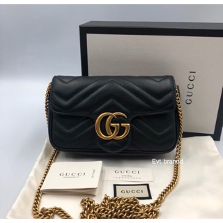 Used like very newww GG marmont super mini y.19 Fullbox