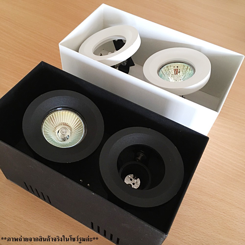 SL LIGHTING | Surface Mounted Downlight ดาวน์ไลท์ติดลอย ทรงสี่เหลี่ยม 2 ...