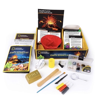 ชุดทดลองทางวิทยาศาสตร์ชุดใหญ่ NATIONAL GEOGRAPHIC Earth Science Kit ...