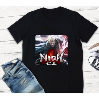 [100% Cotton] เสื้อยืด พิมพ์ลาย Nioh แฟชั่นฤดูร้อน สไตล์คลาสสิก สําหรับผู้ชาย 2022