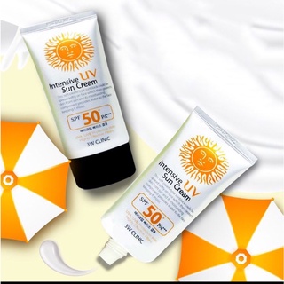 ครีมกันแดด 3W clinic Intensive UV Sun Cream SPF 50+ PA+++