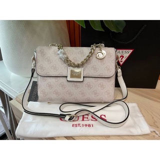 GUESS Candace Top Handle Flap Bag
