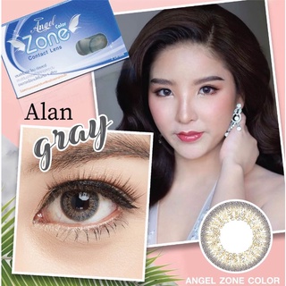 คอนแทคเลนส์ AngelZone Color รุ่น Alan Gray สีเทา Angel Zone คอนแทคเลนส์รายเดือน  คอนแทคเลนส์แองเจิ้ลโซน