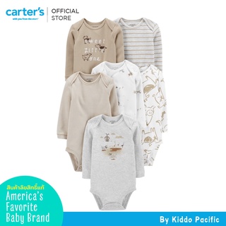 CarterS Bodysuit Set 6Pk Multi L8 คาร์เตอร์เสื้อผ้าชุดบอดี้สูทเซทแพ็ค 6 ชิ้น