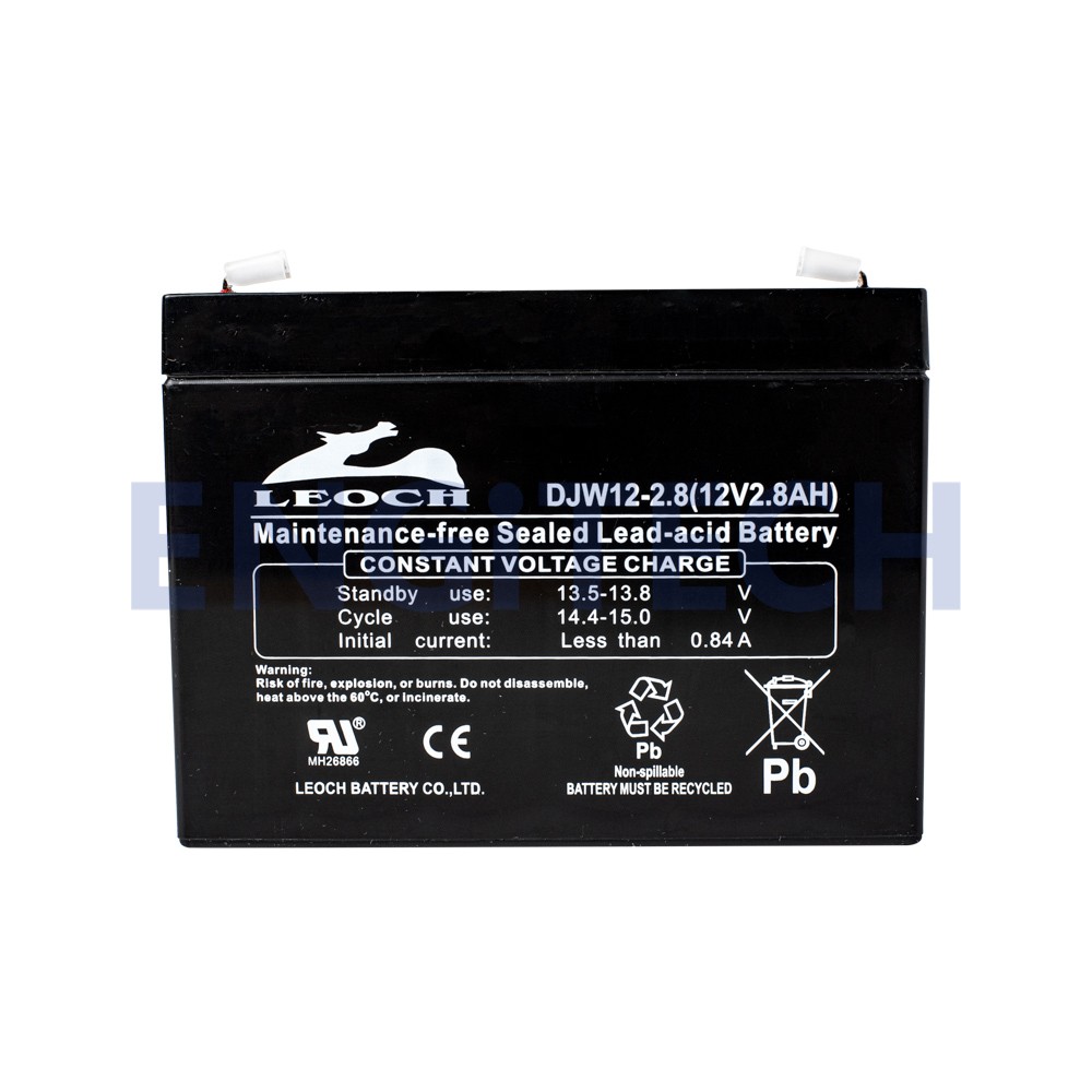 leoch-vrla-batteries-แบตเตอรี่-แห้ง-djw12-2-8-12v-2-8ah-vrla-battery-แบต-สำรองไฟ-ups-ไฟฉุกเฉิน-รถไฟฟ้า-ประกัน-1-ปี