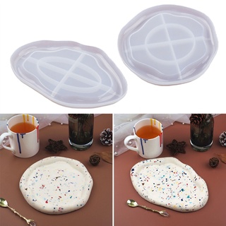 Irregular Cloud Coaster Glossy Mold Handmade Cup Mat Silicone Mould DIY Jewelry