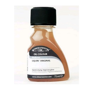 ลิควินสื่อผสมสี แห้งเร็ว Winsor &amp; Newton Mediums (Liquin Original) ขนาด75,250,500ml.