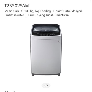 ภาพหน้าปกสินค้าสั่งตัดผ้าคลุมเครื่องซักผ้าฝาบน LG รุ่นT2350VSAM 10.5kg ที่เกี่ยวข้อง